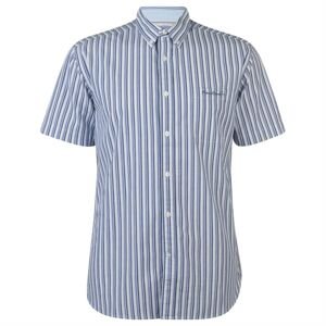 Pierre Cardin Stripe Short Sleeve Shirt Mens
