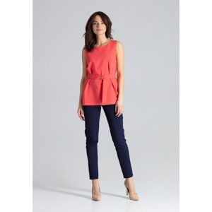 Lenitif Woman's Blouse L041 Coral