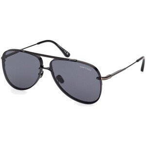 Tom Ford Leon FT1071 01A - ONE SIZE (62)