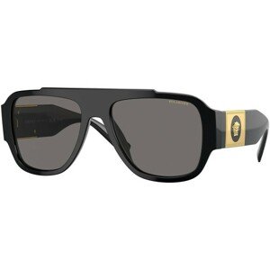 Versace Macy'S Aviator VE4436U GB1/81 Polarized - ONE SIZE (57)