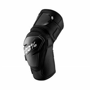 100% FORTIS KNEE GUARD BLACK LG/XL