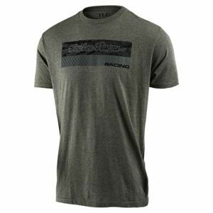 Tričko Racing Block Fade - Heather Sage Black XL