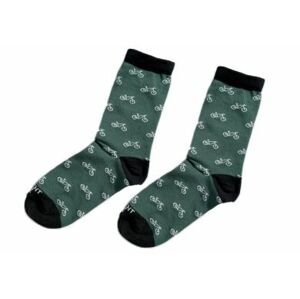 Zelené ponožky -kola 35-38
