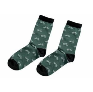 Zelené ponožky -kola 39-42