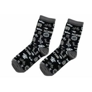 ElementStore ponožky Bike - Čierne 43-47