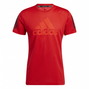 Funkčné tričko Adidas Aeroready Warrior - Vivid Red S