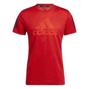 Funkčné tričko Adidas Aeroready Warrior - Vivid Red L