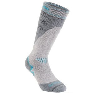 Ponožky Bridgedale Ski Midweight light stone/grey/040 M (5-6,5)