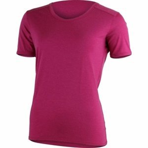 Dámske merino triko Lasting LINDA-4545 ružové XL