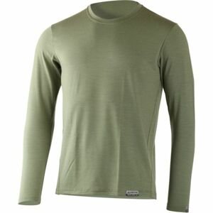 Pánske merino tričko Lasting ALAN-6666 zelené S