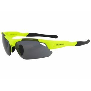Cyklistické športové okuliare Rogelli RAPTOR s výmennými sklami, reflexná žlté 009.237.