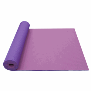 Podložka na jógu YATE yoga mat dvojvrstvová / ružová / fialová