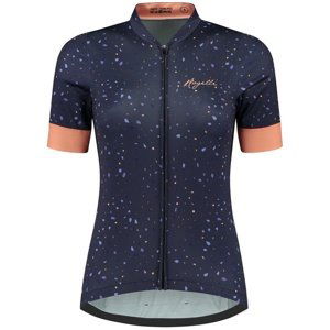 Dámsky cyklistický dres Rogelli Terrazzo fialovo/koralový ROG351486