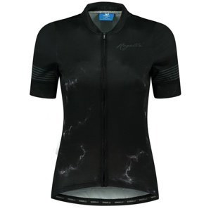 Dámsky cyklistický dres Rogelli Marble čierno/sivý ROG351502