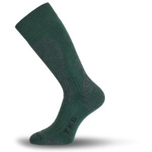 Ponožky Lasting TKS čierna/šedá  L (42-45)