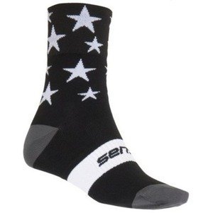 Ponožky Sensor Stars čierna 16100065 3/5 UK
