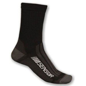 Ponožky Sensor Treking Evolution čierna 1065674 6/8 UK