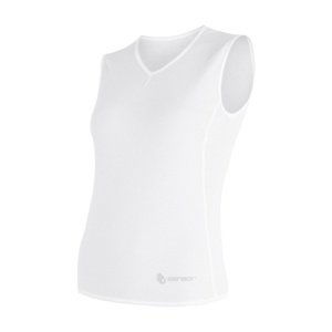 Dámske scampolo Sensor Coolmax Fresh Air V-neck biele 17100019 S