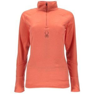 Rolák Spyder Women's Shimmer Bug Velour Fleece T-Neck 868087-635 XS