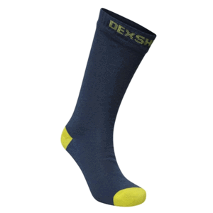Ponožky DexShell Ultra Thin Crew Socks Navy / Lime M