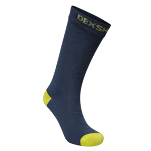 Ponožky DexShell Ultra Thin Crew Socks Navy / Lime L