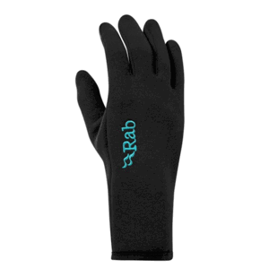 Rukavice Rab Power Stretch Contact Glove Women's black / bl S