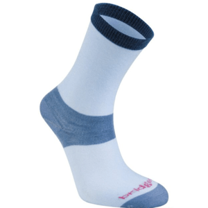 Ponožky Bridgedale Liner Base Layer Coolmax Liner Boot Women's x2 sky/402 M (5-6,5)