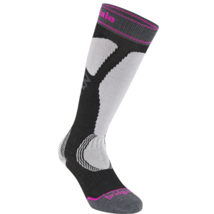 Ponožky Bridgedale Ski Easy On Women's black / light grey/035 M (5-6,5)