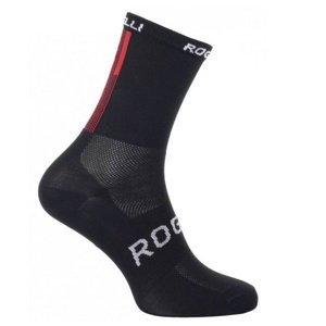 Antibakteriálny funkčnou ponožky s miernu kompresiou Rogelli TEAM 2.0, čierne 007.901. L (40-43)