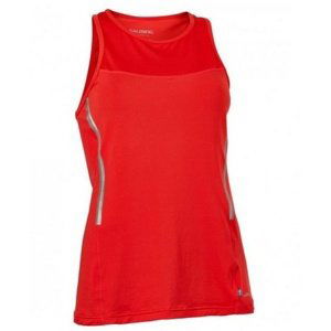 Dámske tielko Salming Laser Tank Women Poppy Red Melange L