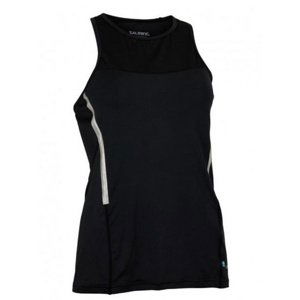 Dámske tielko Salming Laser Tank Women Black Melange XS