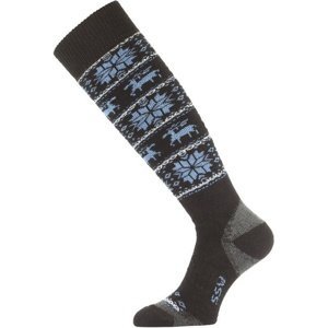 Ponožky Lasting SSW 905 čierne M (38-41)