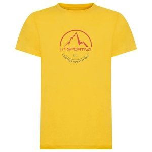 Pánske tričko La Sportiva Logo Tee yellow L