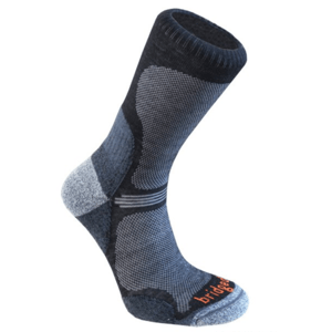 Ponožky Bridgedale Hike Ultra Light T2 Merino Performance Crew black/845 XL (12+)