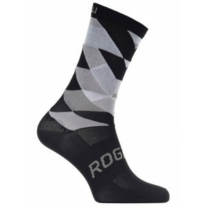 Dizajnové funkčnou ponožky Rogelli SCALE 14, čierno-biele 007.151 M (36-39)
