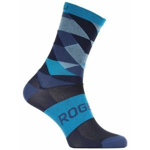 Dizajnové funkčnou ponožky Rogelli SCALE 14, modré 007.154 L (40-43)