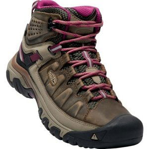 Topánky Keen TARGHEE III Mid WP Ženy weiss/boysenberry 9,5 US