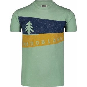 Pánske tričko Nordblanc Graphic zelené NBSMT7394_PAZ S
