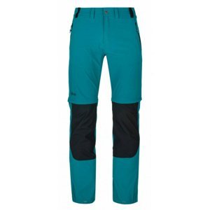 Pánske technickej outdoorové nohavice Kilpi Hoši-M tyrkysové XS