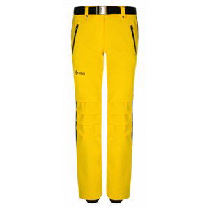 dámske lyžiarske nohavice Kilpi HANZO-W žlté 42
