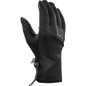 Päťprsté rukavice Leki Traverse black 8