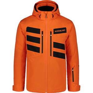 Pánska lyžiarska bunda Nordblanc Striped oranžová NBWJM7505_MDV XL