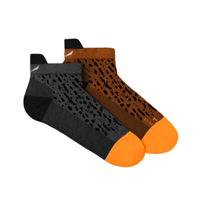 Pánske ponožky Salewa nízkeho strihu Mountain Trainer Salamander Merino 69027-0621 medium grey melange 39-41