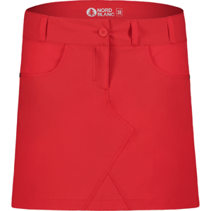 Dámske ľahké outdoorová sukňa Nordblanc Rising červená NBSSL7635_CVA 36