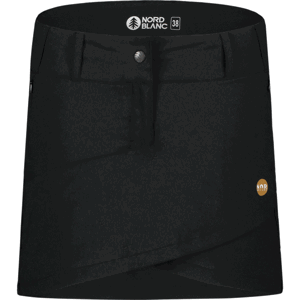 Dámska outdoorová šortko-sukne Nordblanc Sprút čierna NBSSL7632_CRN 40