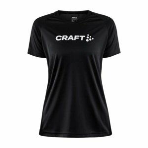 Dámske tričko CRAFT CORE Unify Logo čierna 1911785-999000 S