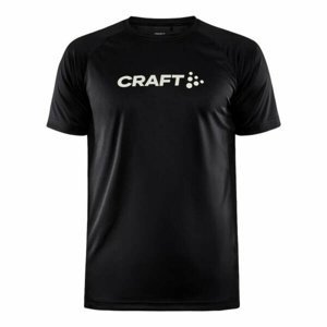 Pánske funkčné tričko CRAFT CORE Unify Logo čierne 1911786-999000 XL