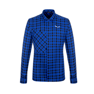 Pánske tričko Salewa FANES FLANNEL 5 PL M L/S SHIRT 28446-8619 S