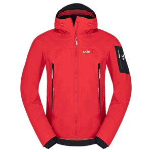 Ľahká softshellová bunda Zajo Air LT Hoody racing red M