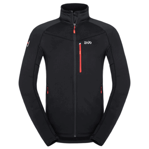 Ľahká flísová bunda Zajo Arlberg Jkt black XL